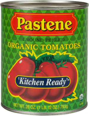 Organic Kitchen Ready® Ground Tomatoes – Pastene